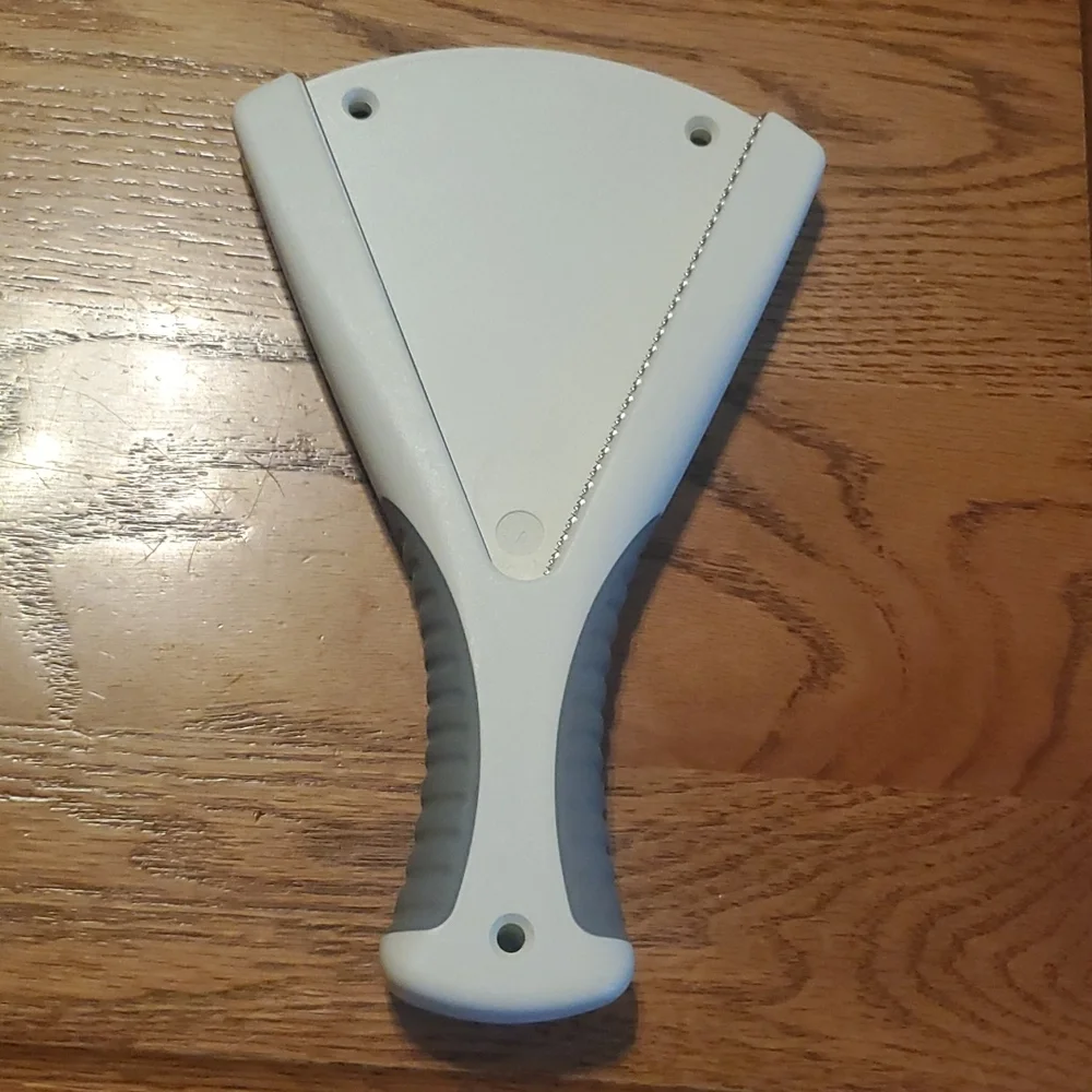 Pampered Chef Jar Opener Hand Held or Under the Counter Mounted White #2677